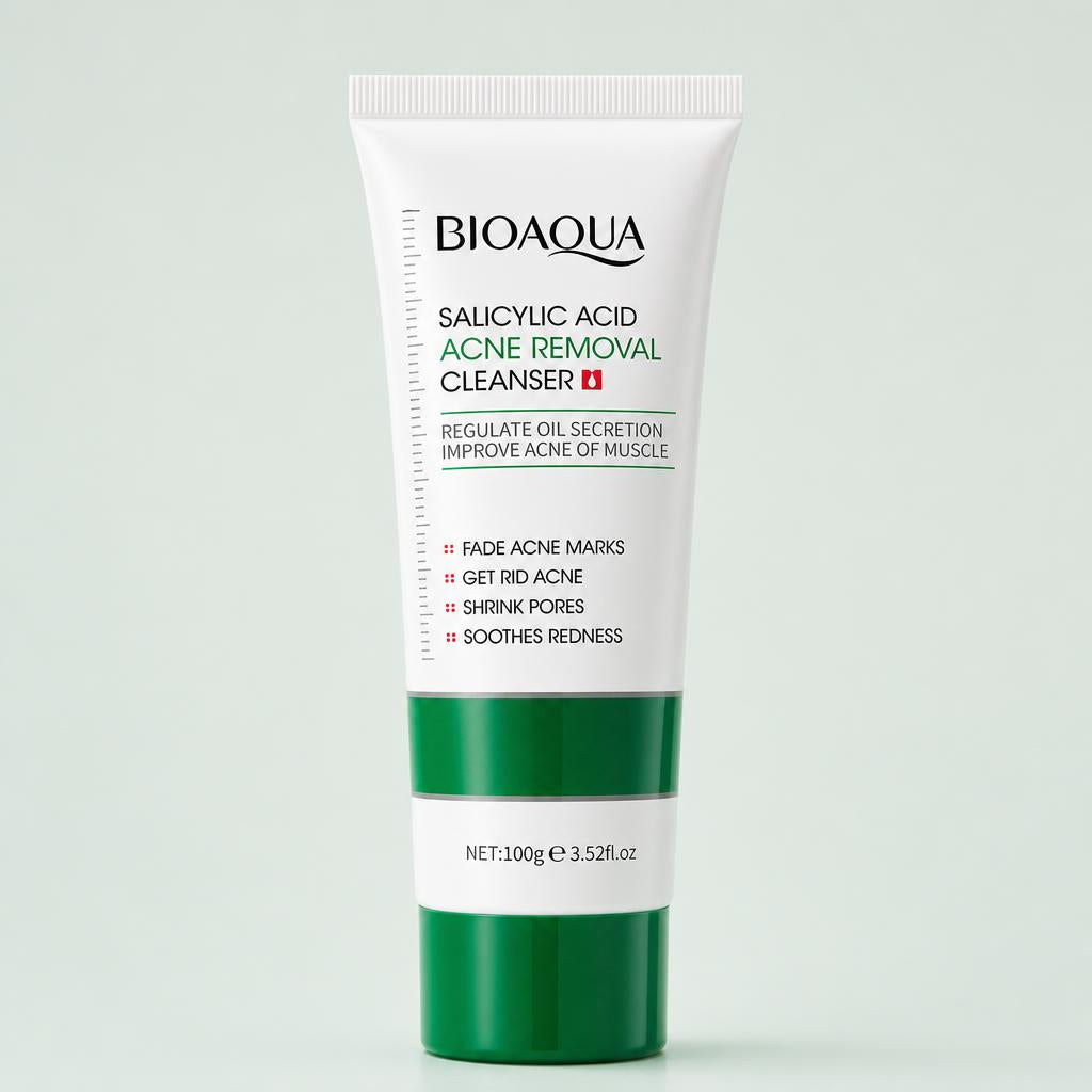 BIOAQUA limpiador facial acido salicilico - vista frontal