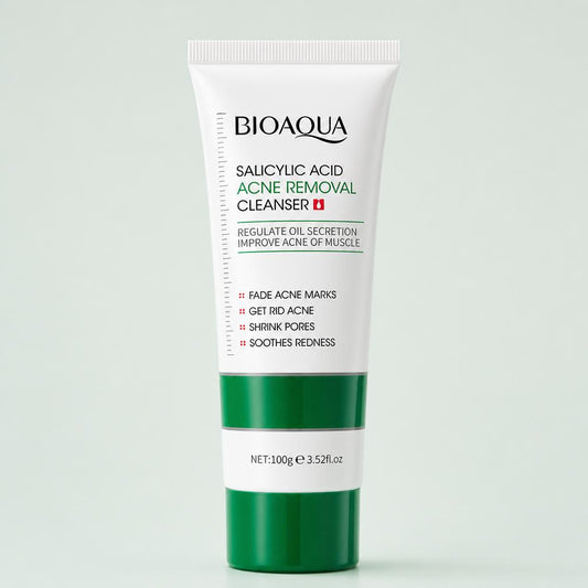 BIOAQUA limpiador facial acido salicilico - vista frontal