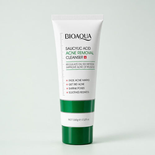 BIOAQUA limpiador facial acido salicilico - vista tres cuartos